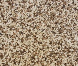 Kamenný koberec PIEDRA - Mramor Marfil + Hnědý