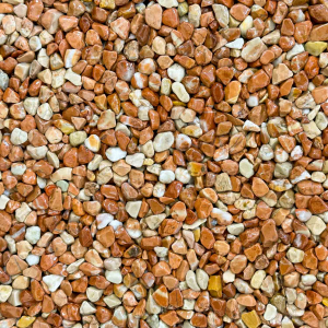 Kamenný koberec PIEDRA - Mramor Červený 4-8 mm